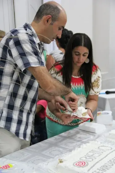 Andrea y Ale torta